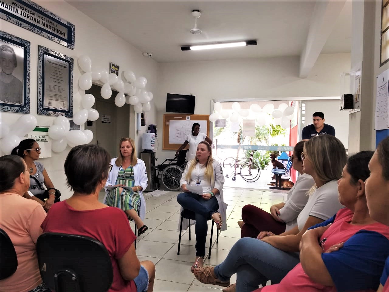 Roda de Conversa Sobre Saúde da Mente. Foto: equipe da E.S.F Boa Vista