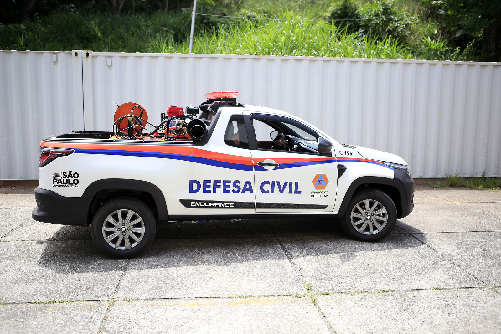 Veículo e equipamentos chegarão por meio da Coordenadoria Estadual de Defesa Civil. Foto ilustrativa: Prefeitura Municipal de Franco da Rocha.