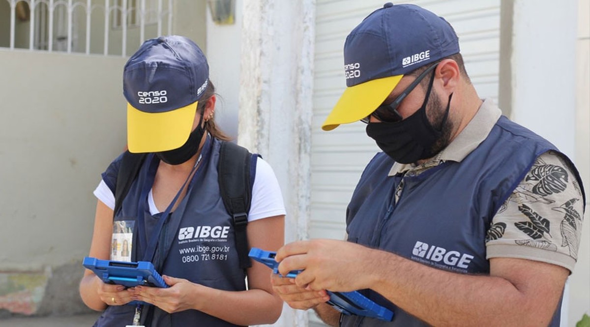 Para Urupês, são 16 vagas liberadas para o Censo 2022. Foto: Divulgação IBGE.