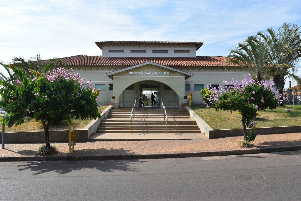 Pronto Socorro Municipal fica localizado no prédio do Hospital São Lourenço. Foto: Luís Fernando da Silva / Prefeitura Municipal de Urupês.