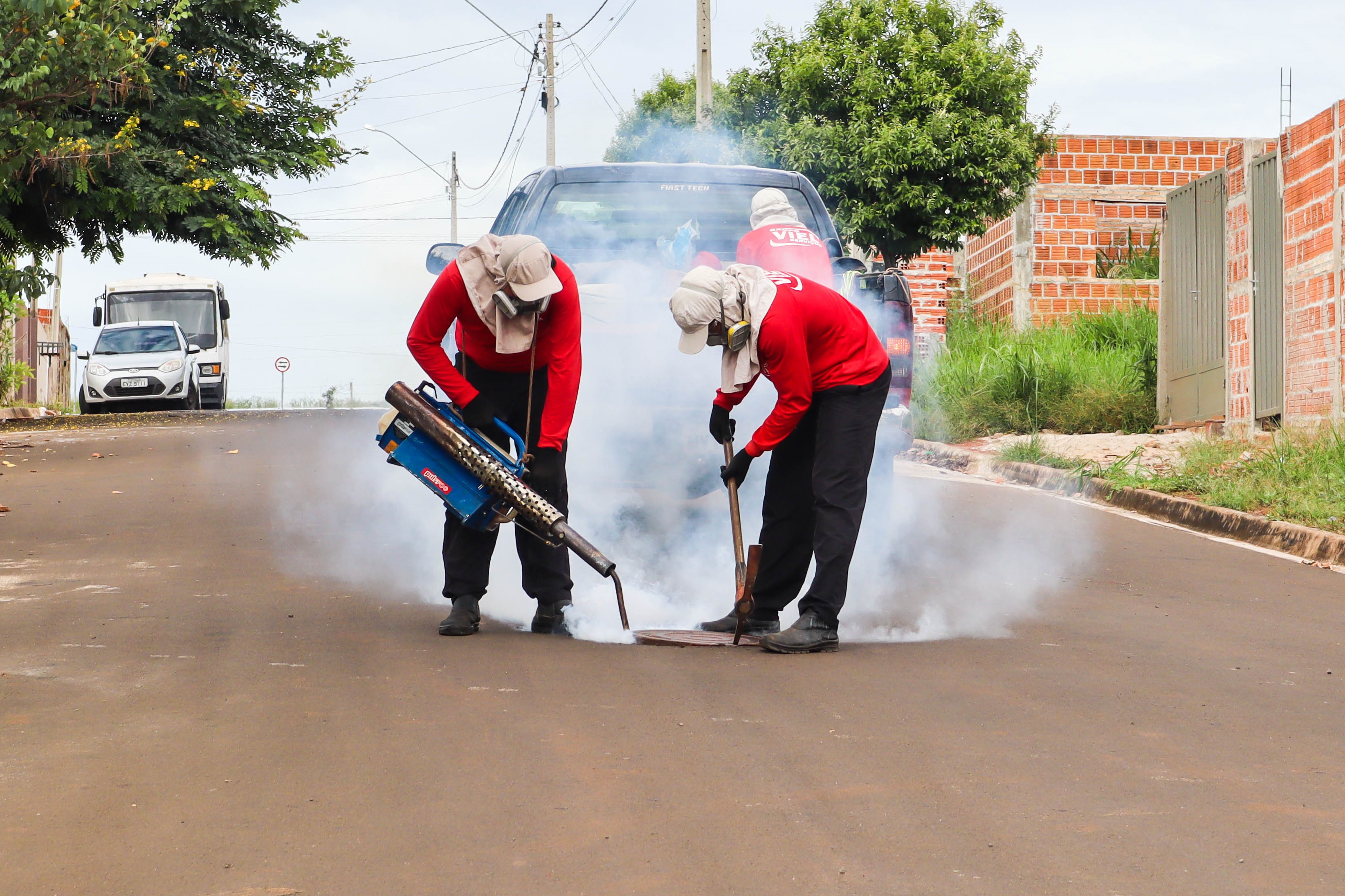 Dedetização acontece a partir desta quinta-feira (13) em toda a cidade. Foto: Thomas Volpato Moutropoulos / Prefeitura Municipal de Urupês