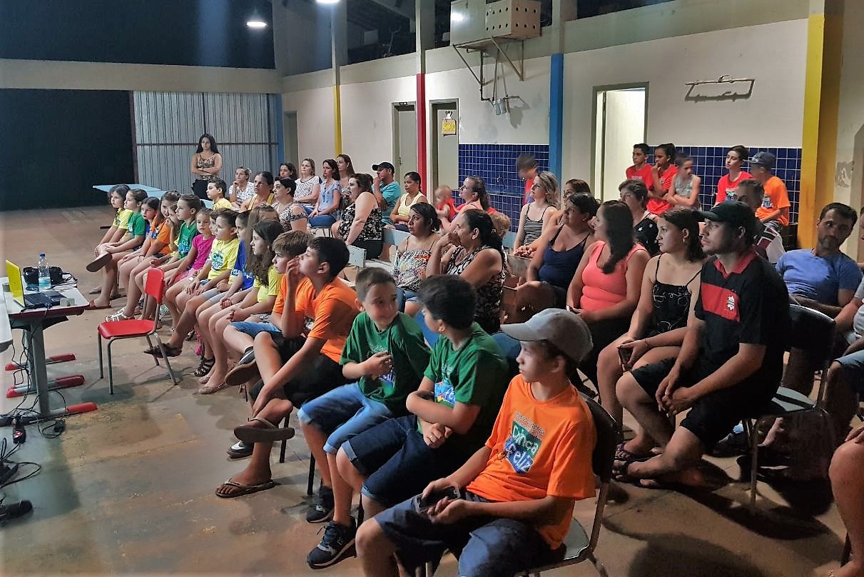 Lançamento do programa Criança Feliz em São João de Itaguaçu. Foto de 2018. Divulgação.