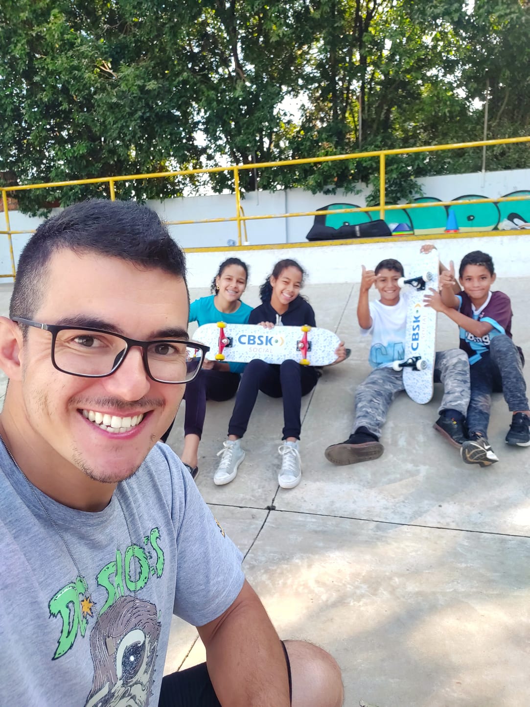 Projeto Donos da Rua recebe 10 skates profissionais.foto..divulgação