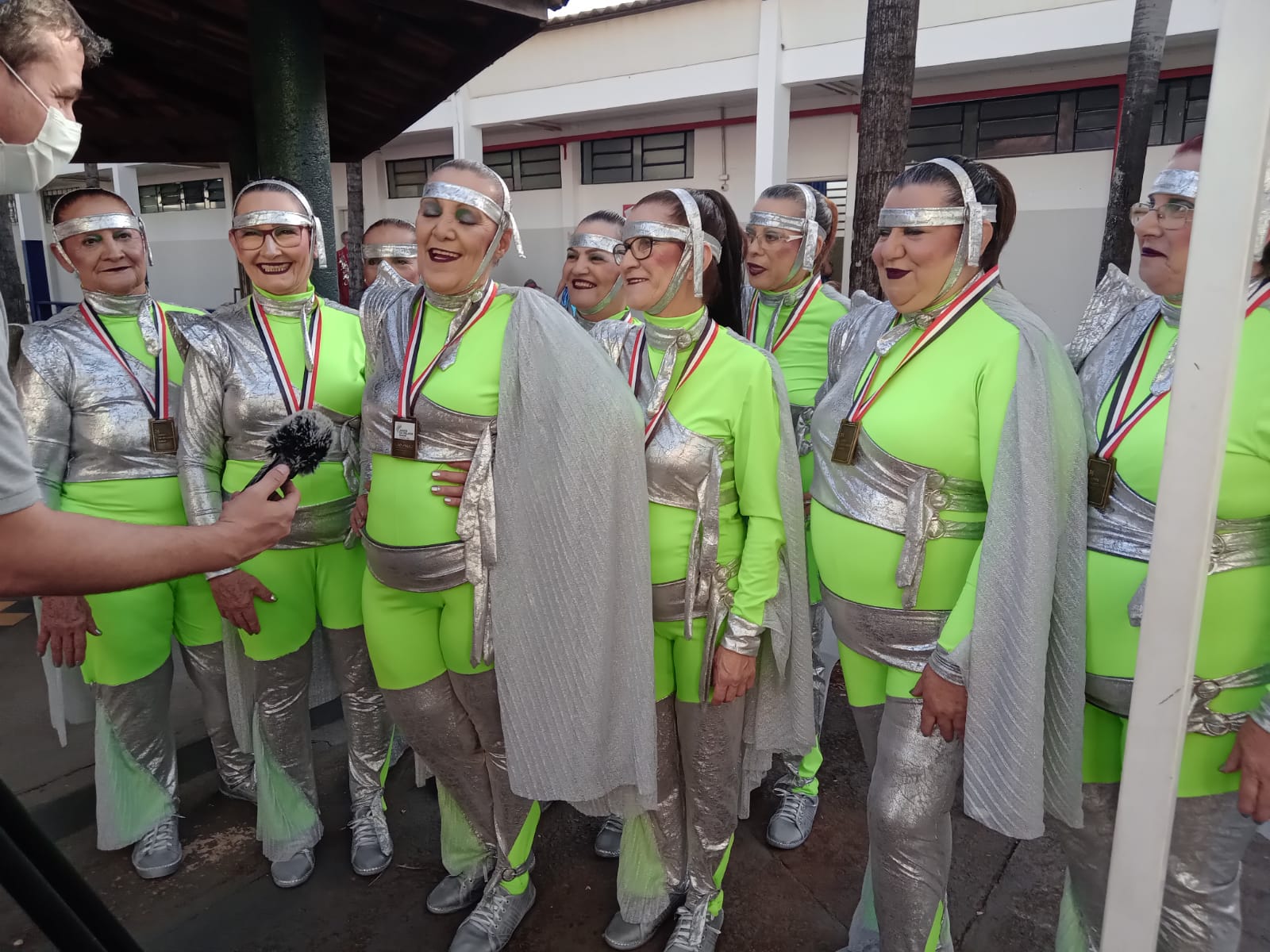 Equipe de Coreografia faz sucesso nos 24º Jomi.foto..divulgação