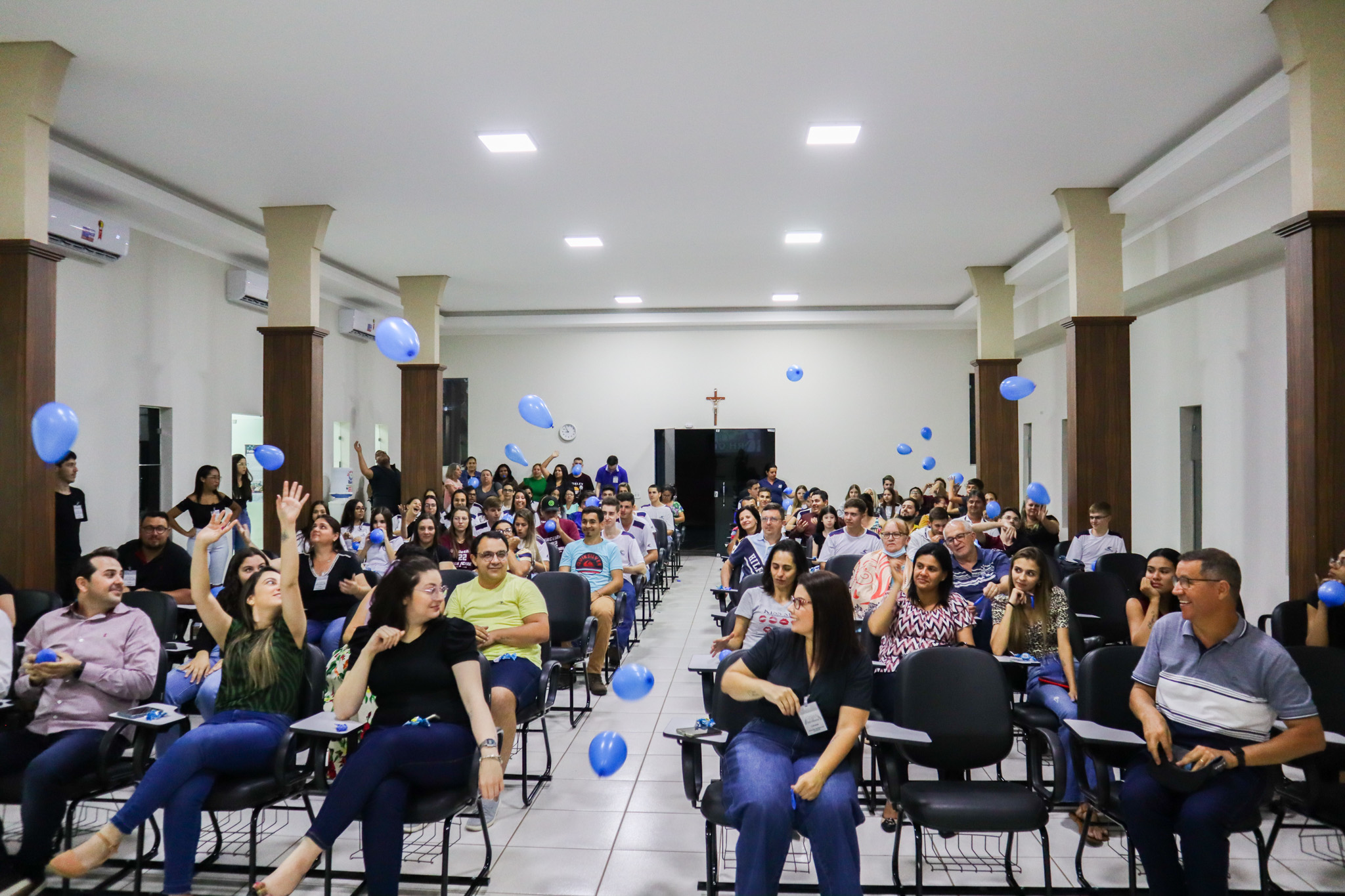 Apresentação da Dinâmica de Grupo ETEC Descentralizada de Urupês - Foto: Carina Costa