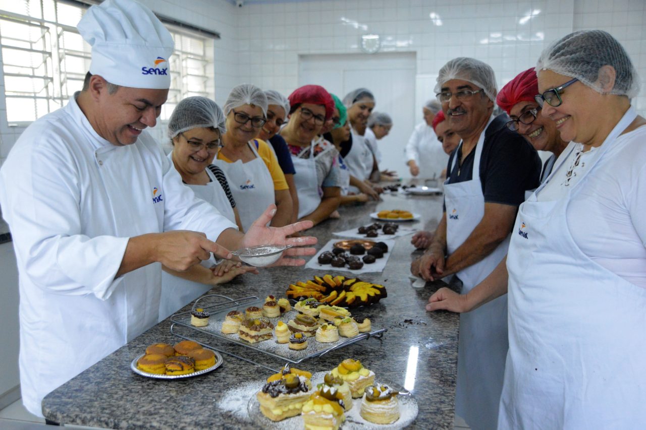 Imagem divulgação - Curso Doceiro SENAC Prefeitura de Jundiaí