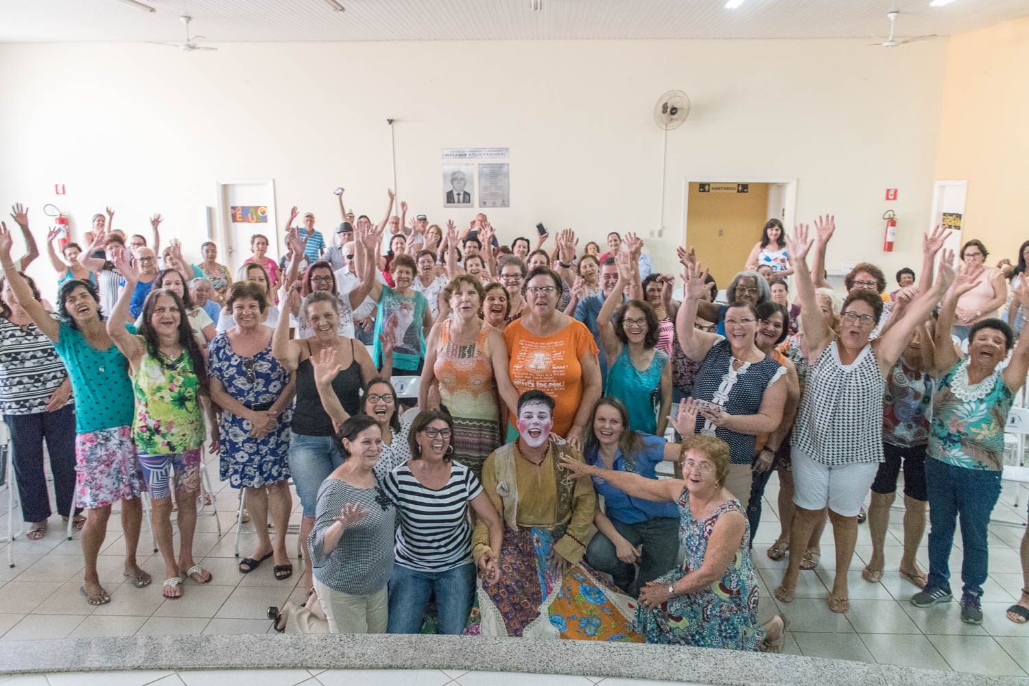 Participantes da Melhor Idade em 2018 - Foto: Luís Fernando da Silva