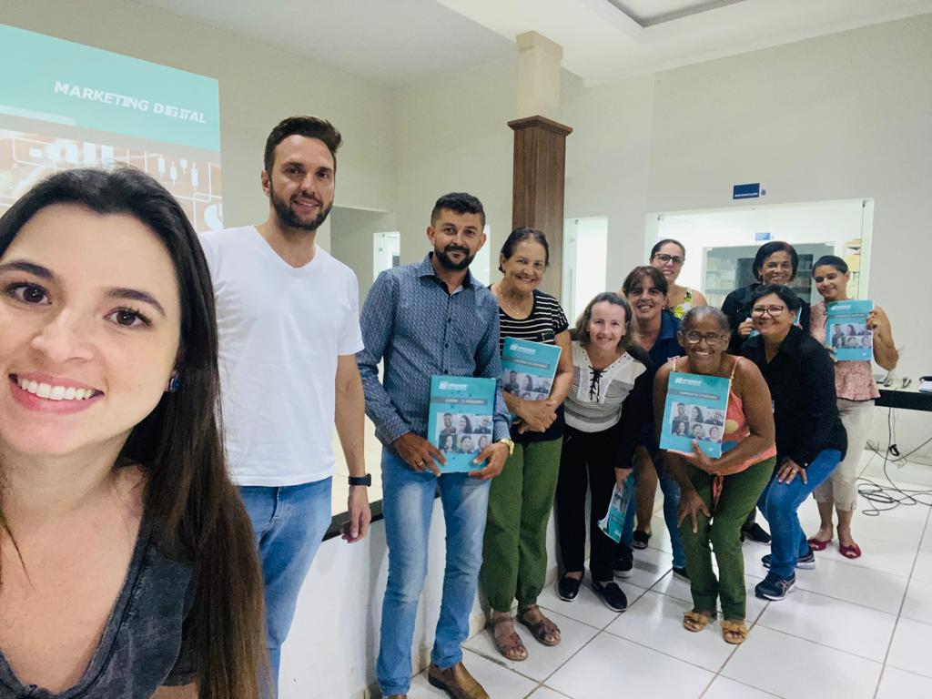 Alunos do curso Organize seu negócio - realizado em abril de 2023 em Urupês - Imagem divulgação