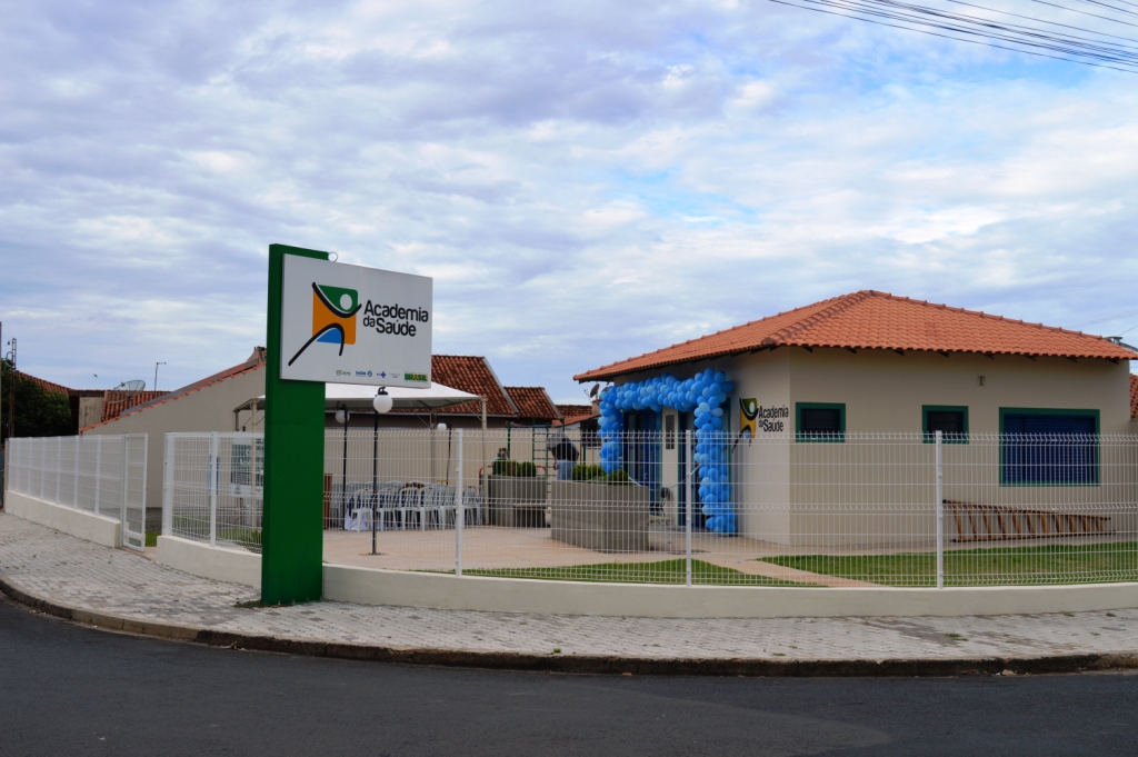 Academia da Saúde de Urupês. Foto: Thaís Rizzato / Prefeitura Municipal de Urupês.