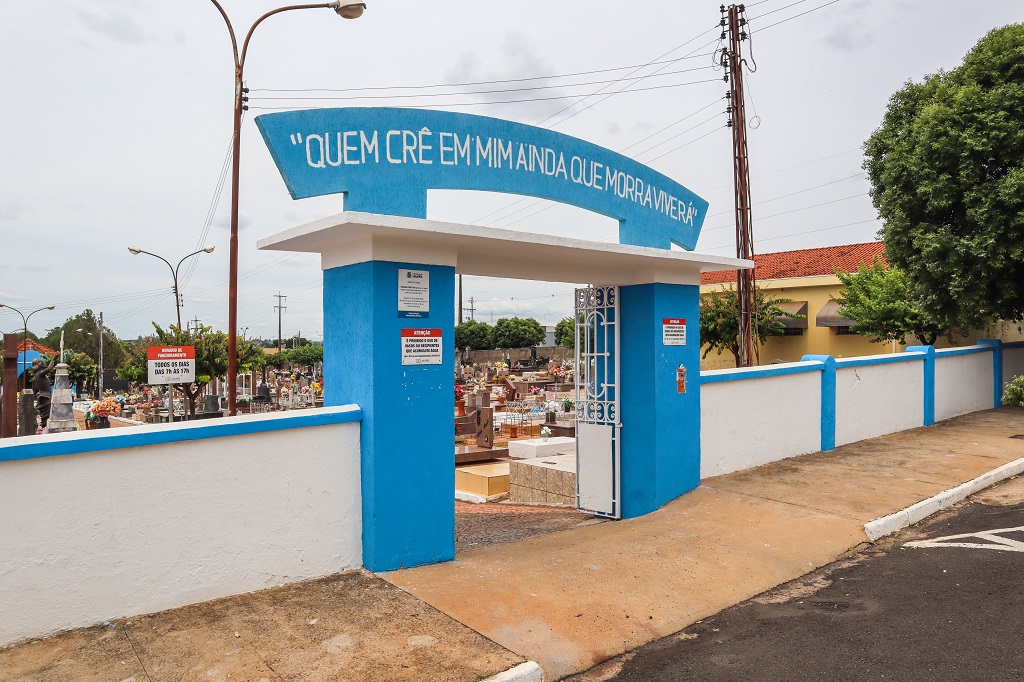 Cemitério de Urupês - Foto: Departamento de Comunicação de Urupês