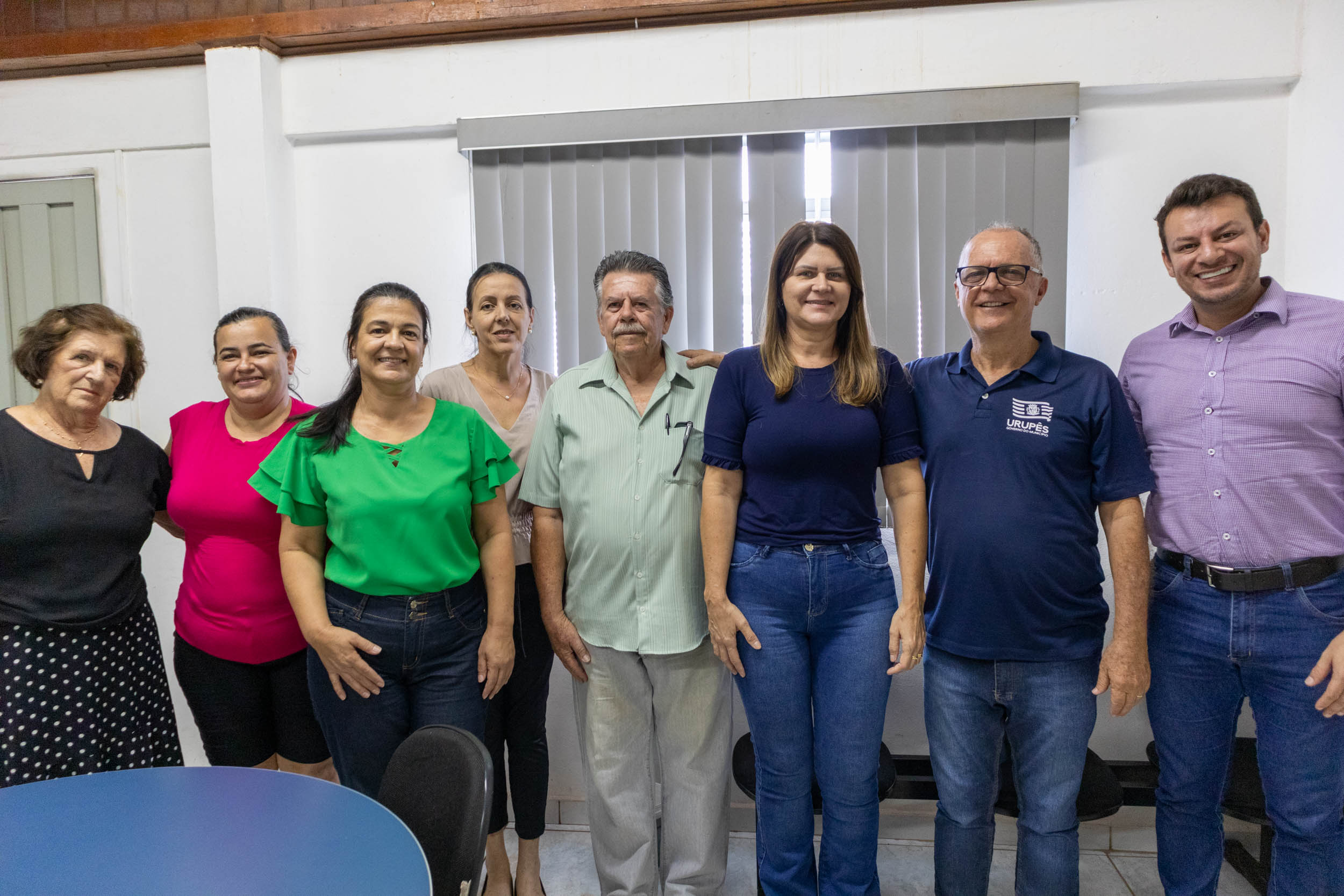 Conselheiros eleitos e suplentes para a gestão 2024-2027. Foto: Carina Costa / Prefeitura Municipal de Urupês.