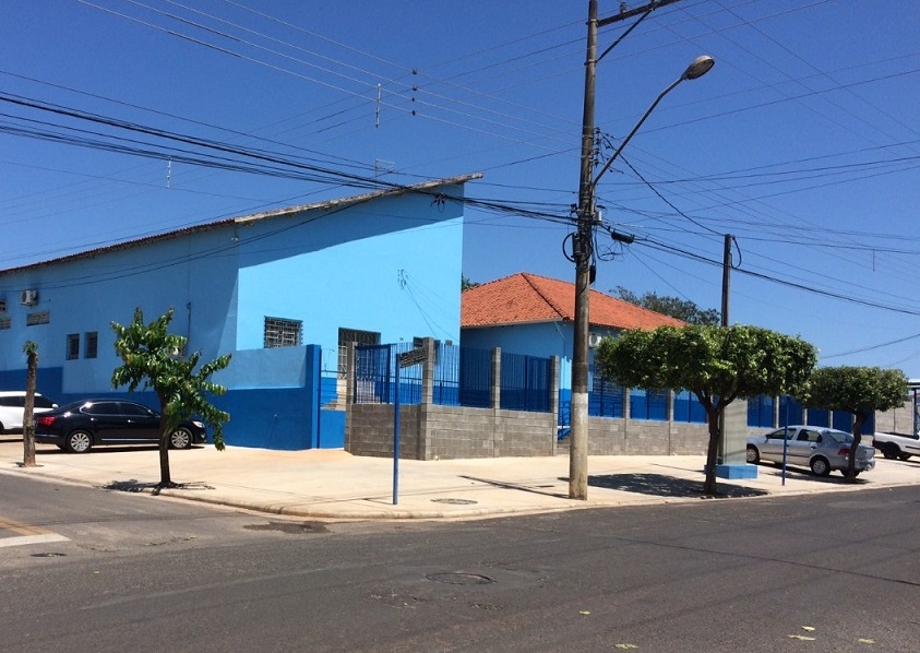 Fachada do paço maunicipal. Foto: Luís Fernando da Silva / Prefeitura Municipal de Urupês.