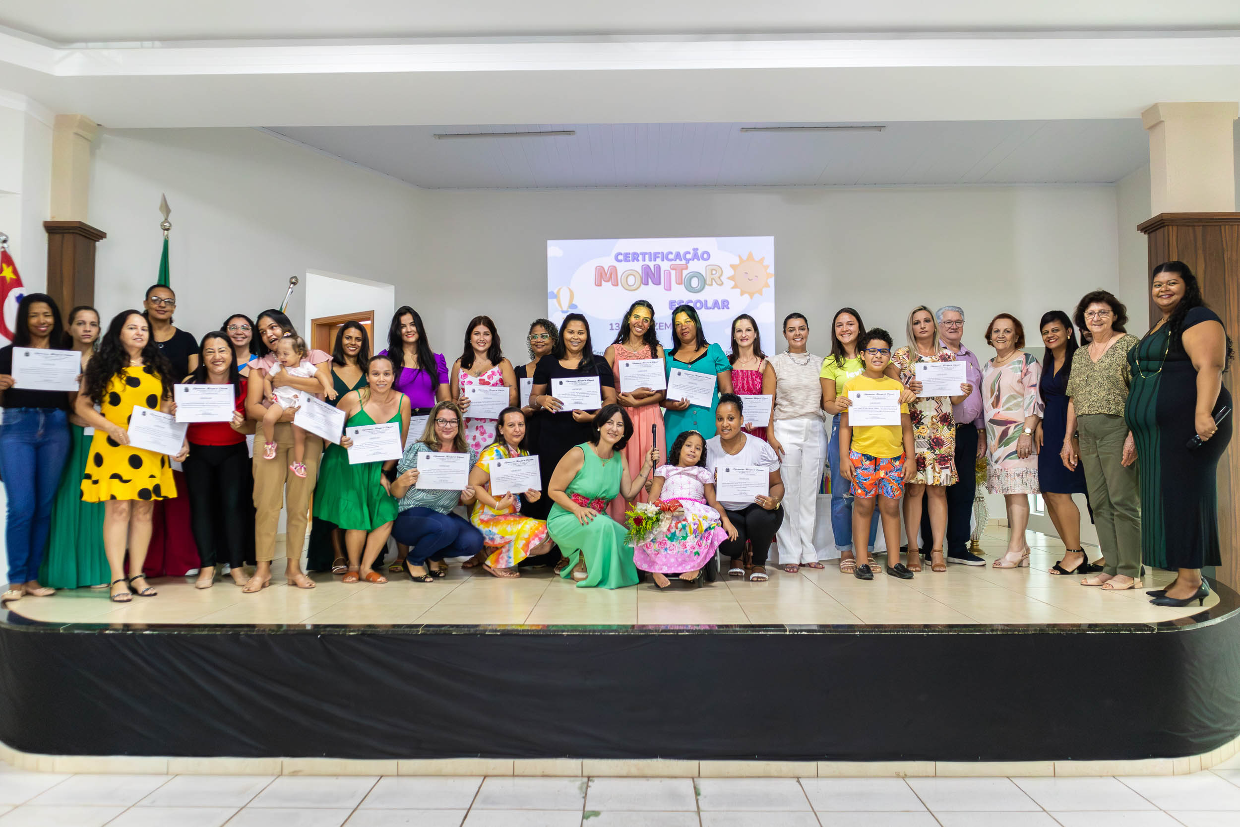 Certificação de Monitoras pelo Curso de Educação Inclusiva - Foto: Carina Costa 