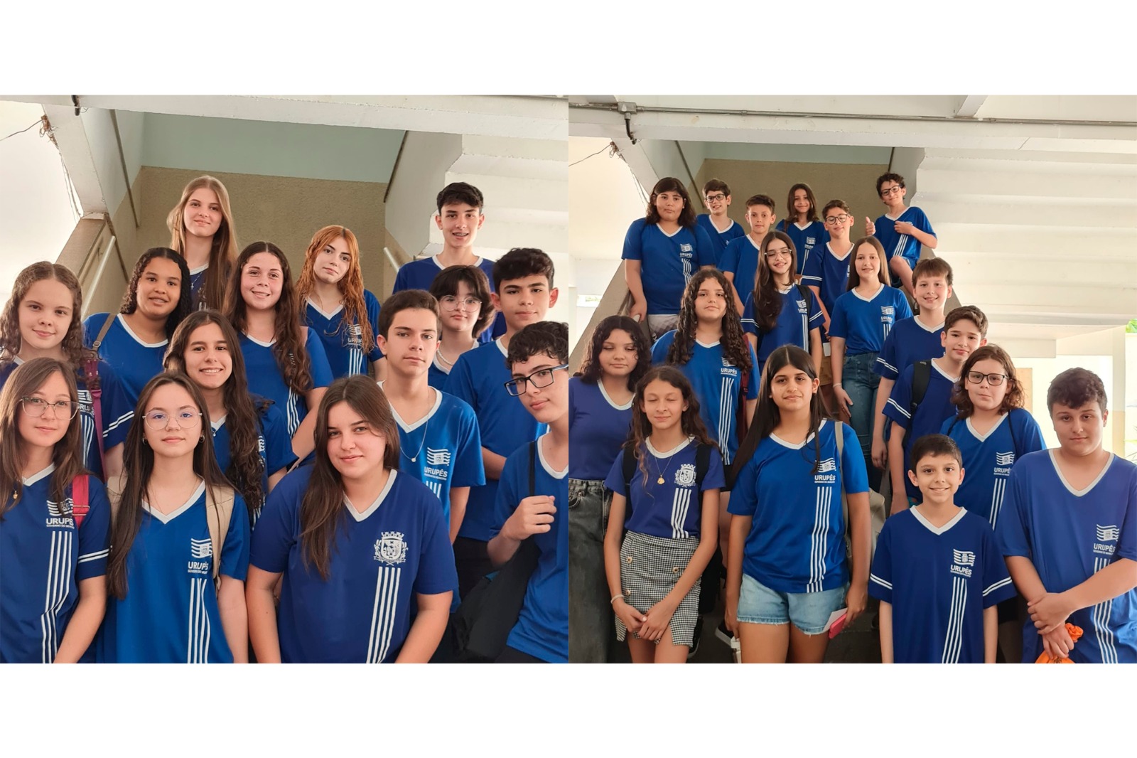 Alunos participantes da OBMEP 2023 - Imagem Divulgação da Escola Professor Athayr da Silva Rosa