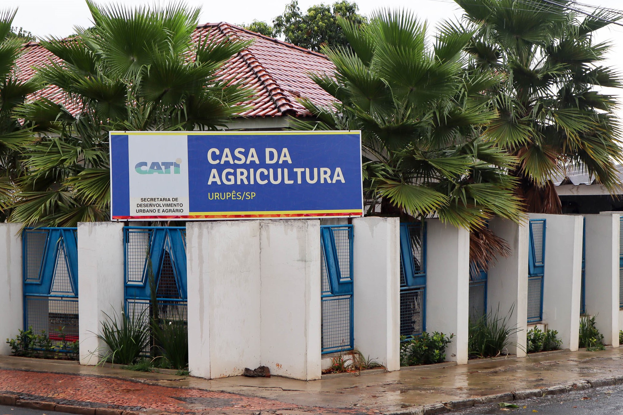 Casa da Agricultura de Urupês. Foto: Luís Fernando da Silva / Prefeitura Municipal de Urupês.