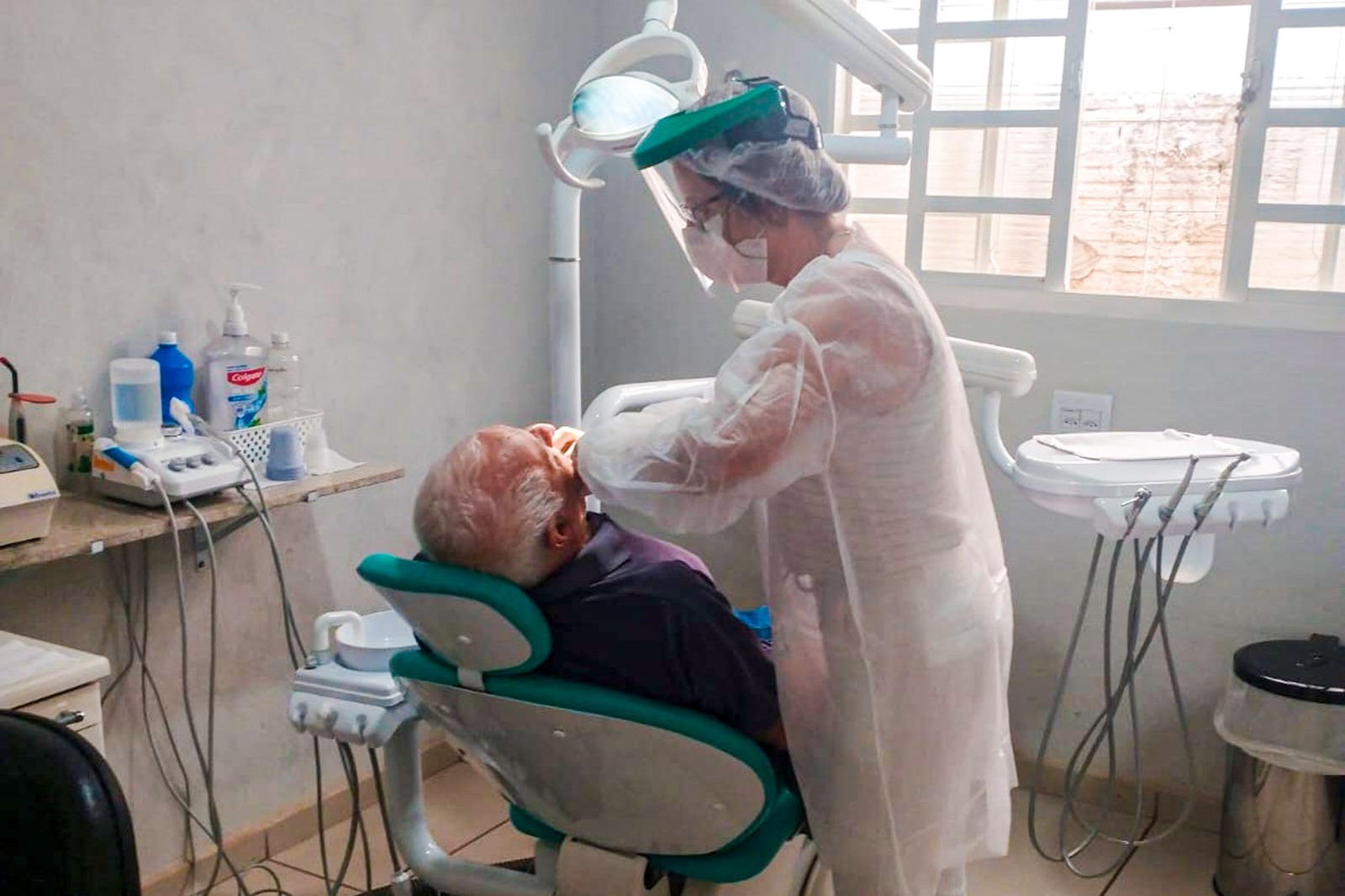 Atendimento com Dentista na ESF Mundo Novo - Foto: Equipe de Comunicação