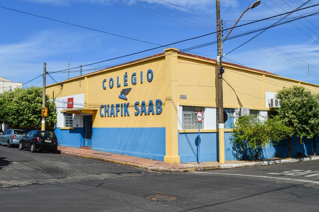 Colégio Chafik Saab em Urupês. Foto: divulgação.