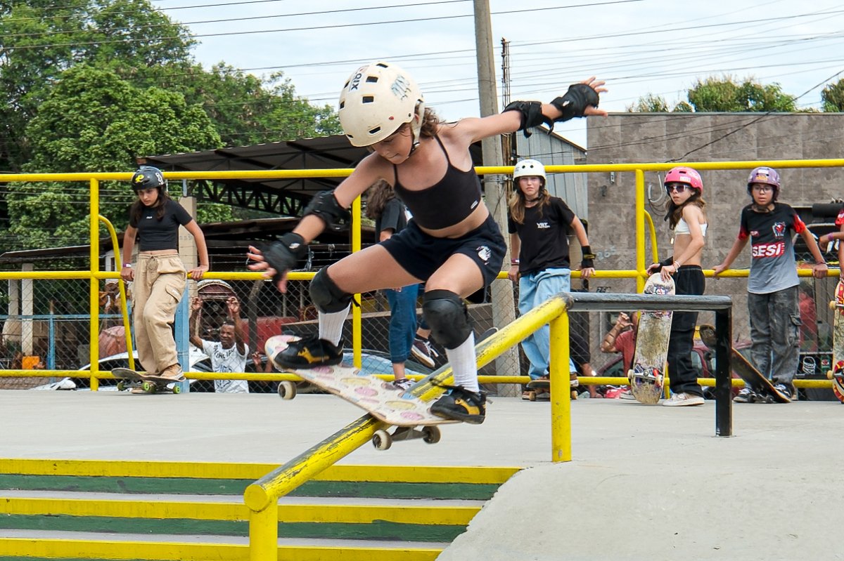 Etapa de Urupês do Circuito de Skate reuniu atletas de todo o estado