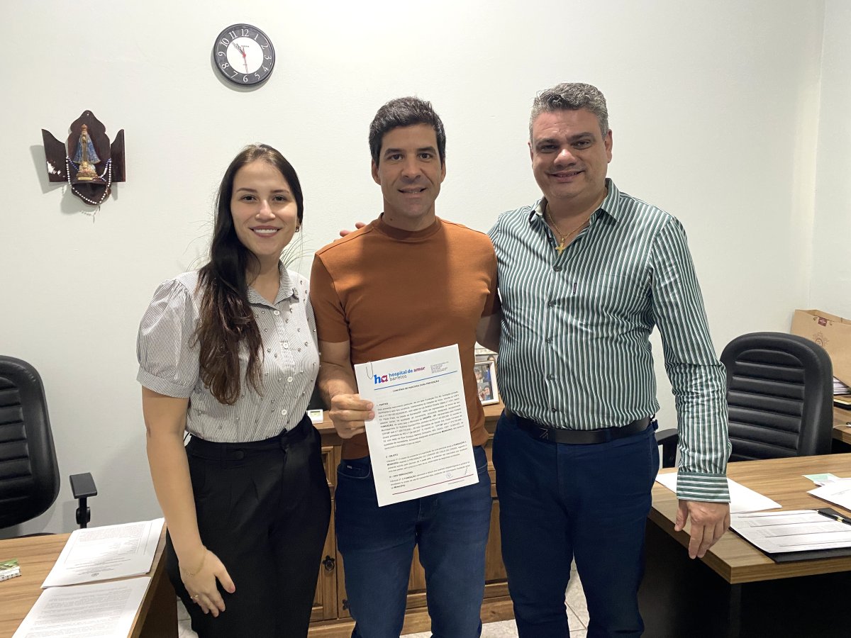 Urupês renova convênio de prevenção e tratamento oncológico com o Hospital de Amor de Barretos