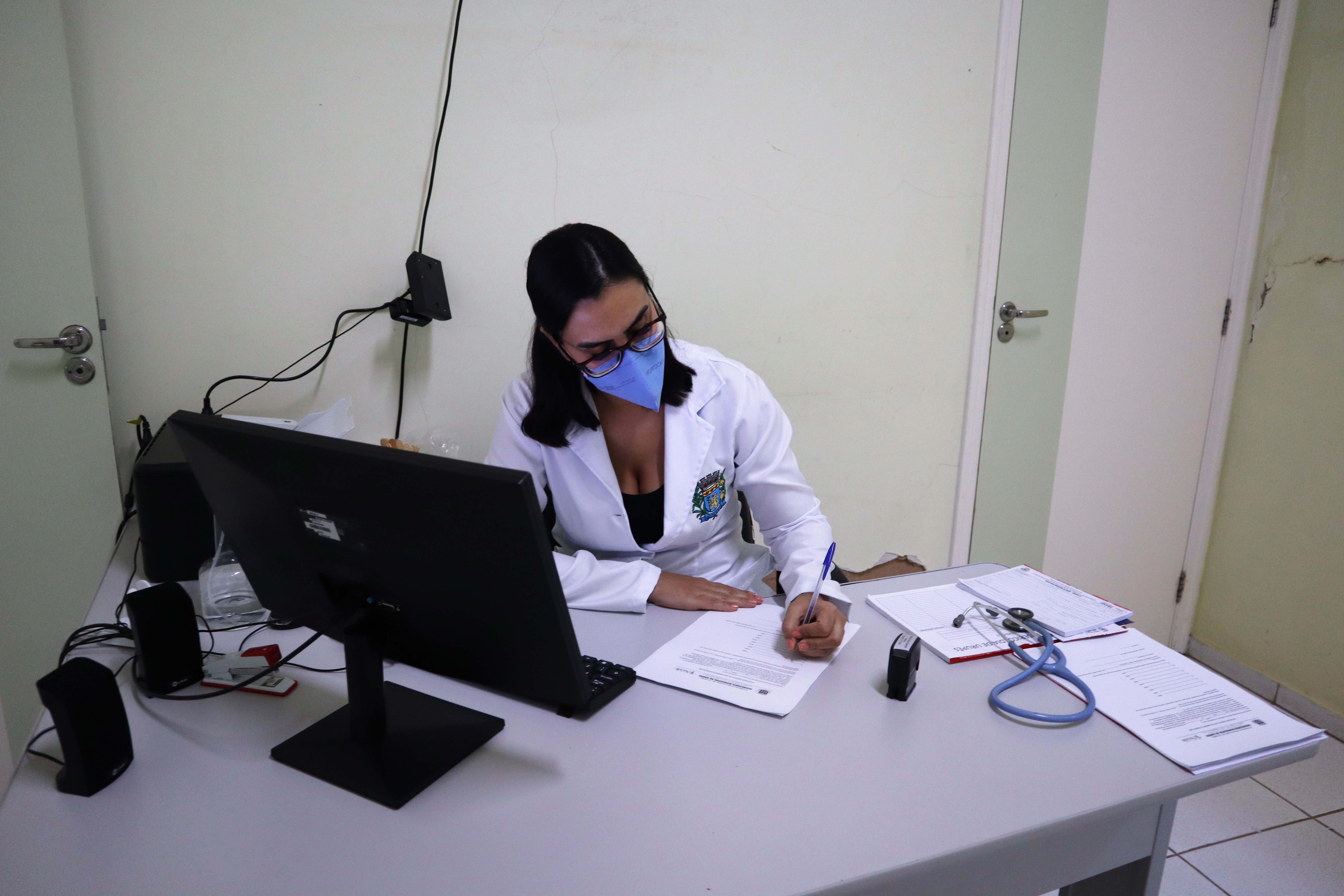 Dra Mariane Esteves, Pediatra da ALA de Síndrome Respiratória. Foto: Carina Costa