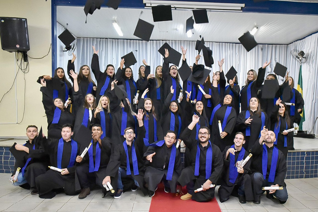 Colação de Grau da 1° Turma de Técnico em Administração da ETEC. Foto: Divulgação