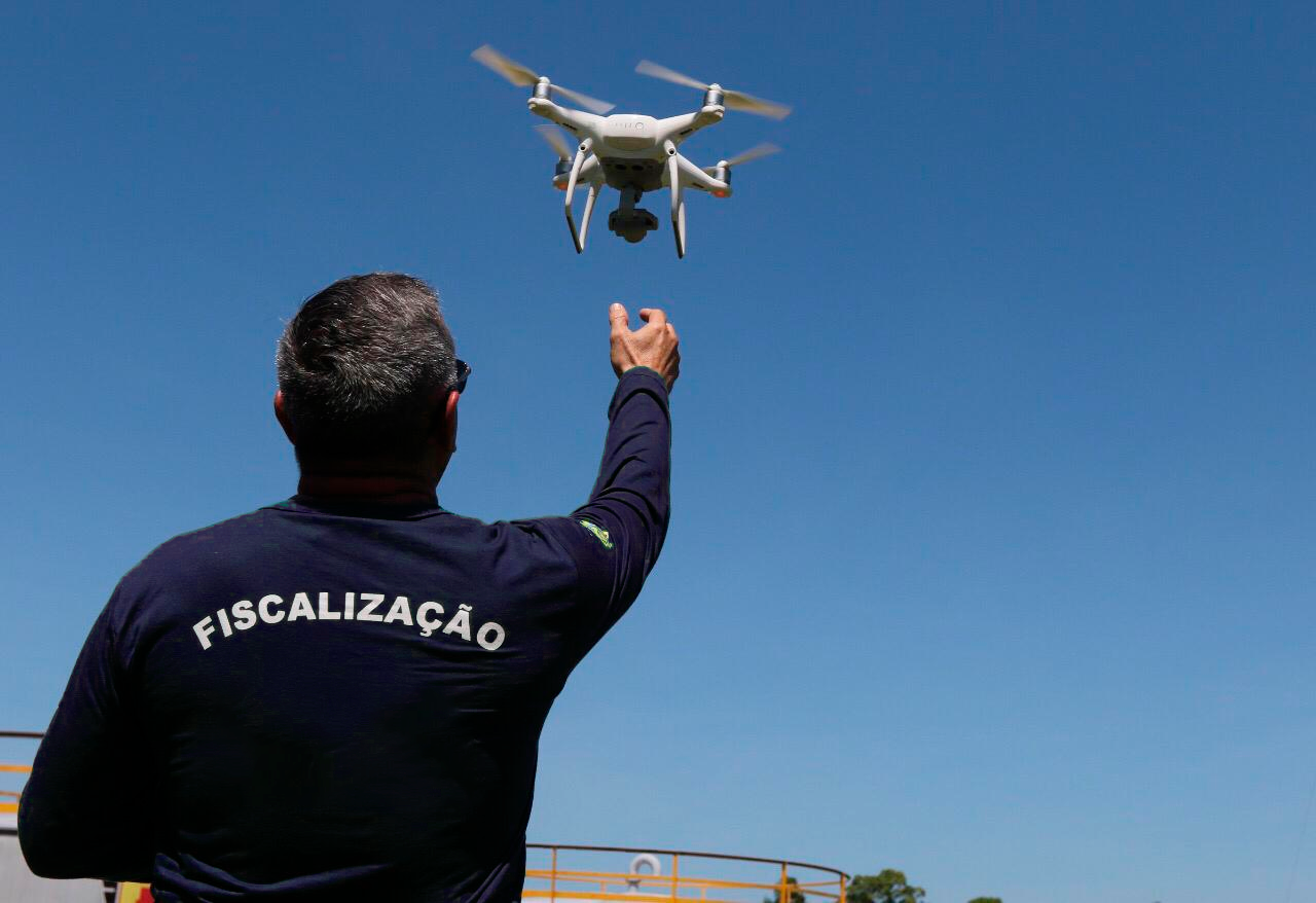 Novidade é a utilização de drones para fiscalização aérea. Foto: Divulgação.