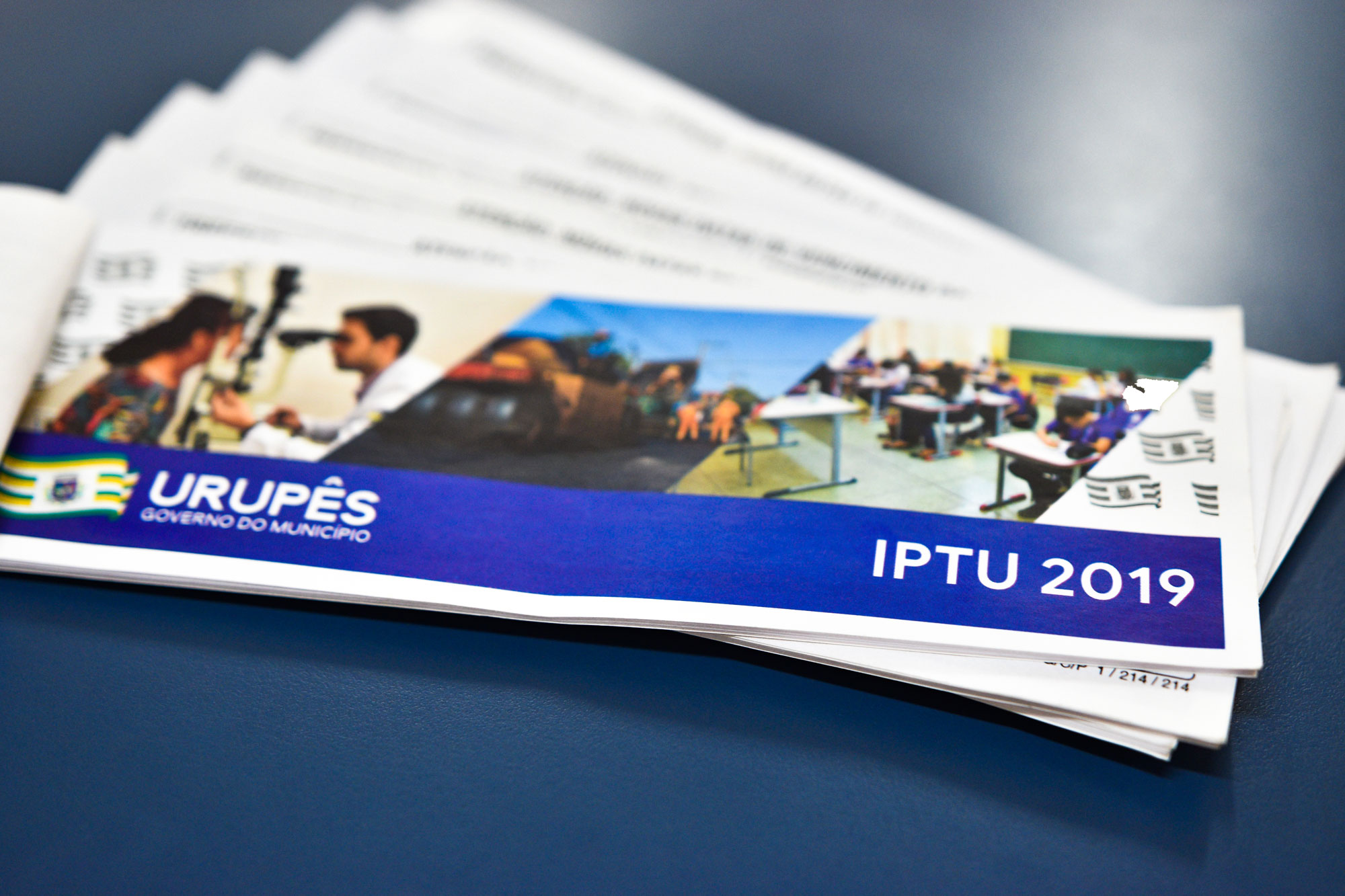 Primeira parcela do IPTU 2019 deve ser paga já em fevereiro. Arte: DCS / PMU