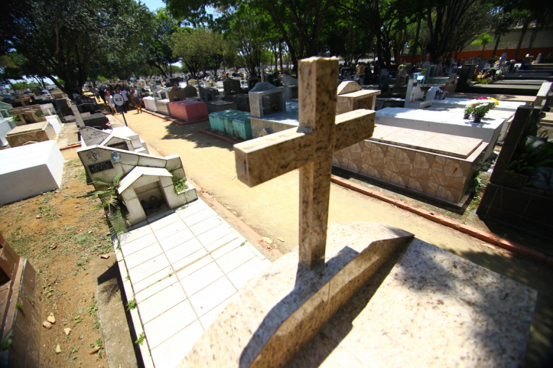 Uso de máscaras será obrigatório para visitantes do cemitério municipal neste domingo, Dia das Mães. Foto ilustrativa: Cláudio Vieira / Prefeitura Municipal de São José.