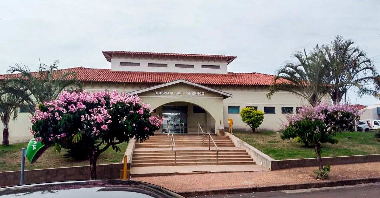 Hospital São Lourenço de Urupês. Foto: Wilson Ferrari.