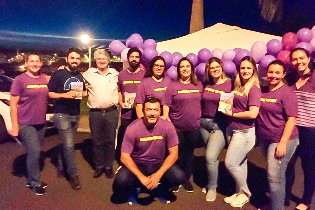 Equipe de saúde realizando a campanha no bairro Boa Vista, Foto: Divulgação.