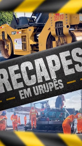 Os recapes seguem avançando em Urupês, e a diferença já pode ser vista nas ruas! 🚜  ✅ E...